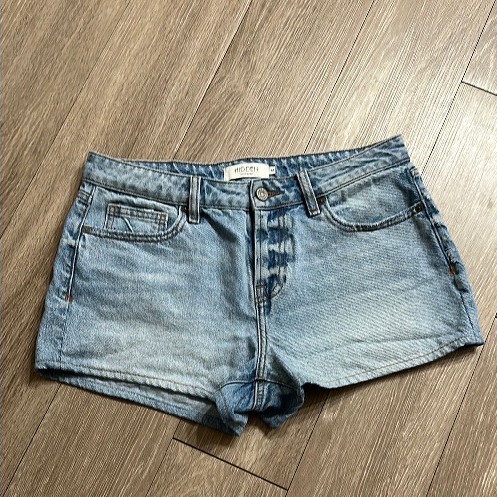 Hidden Denim Shorts